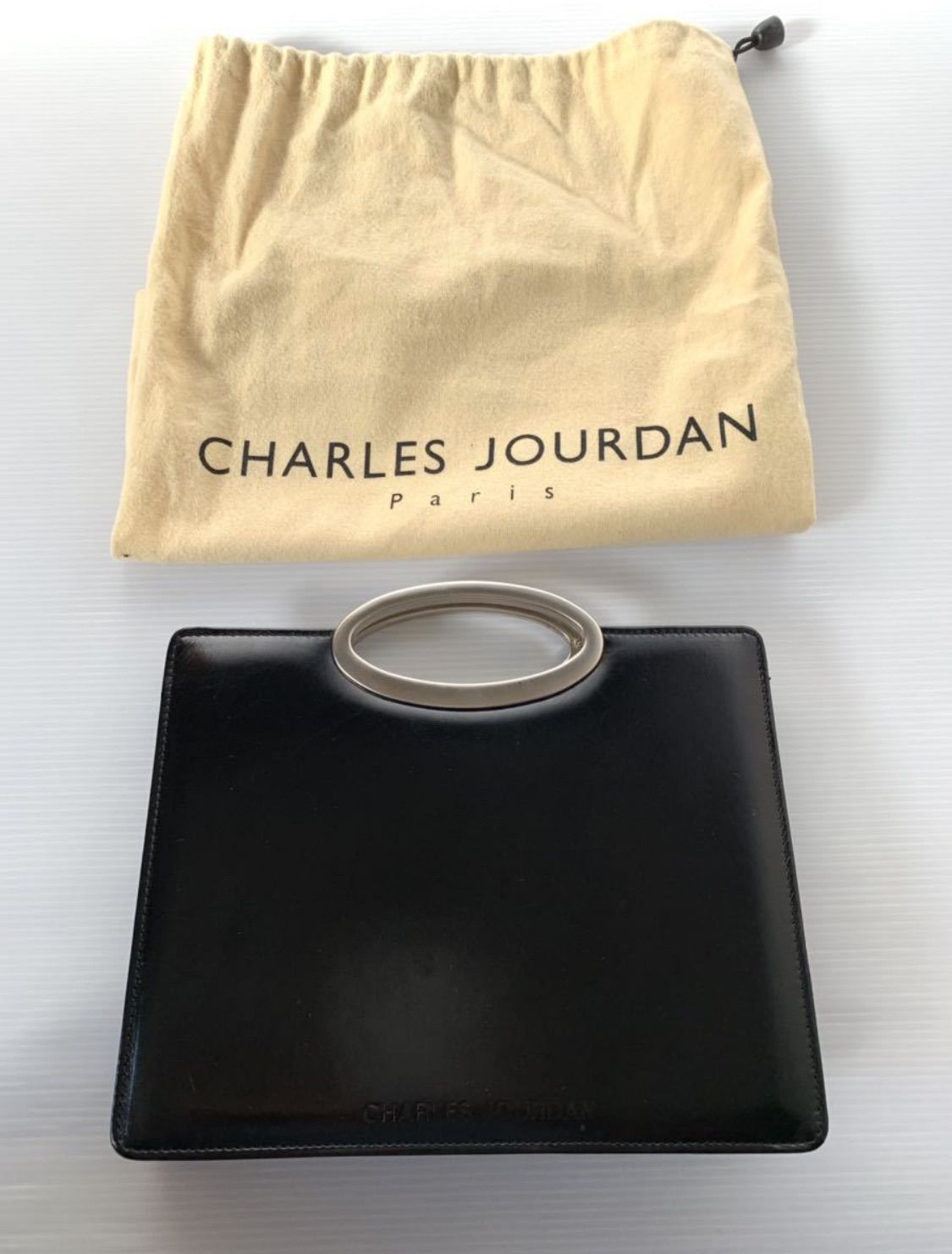 CHARLES JOURDAN Paris シャルル ジョルダンフォーマルバックバッグ