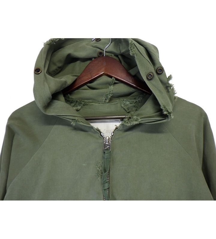 グレッグローレン GREG LAUREN 【 THE TENT ZIP FRONT HOODIE