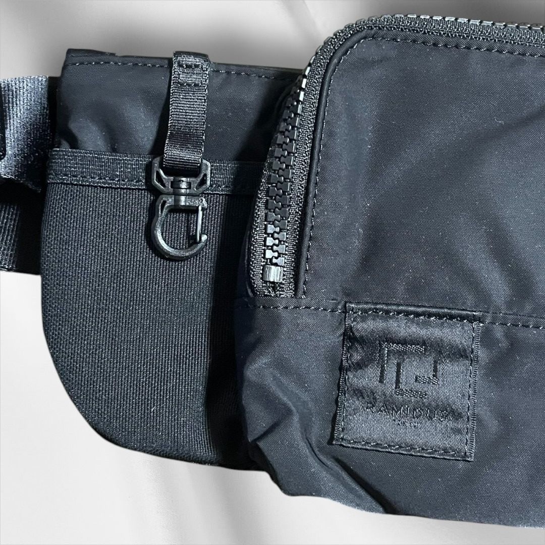 ラミダス RAMIDUS TOKYO ウエストバッグ ボディバッグ ブラック 0923