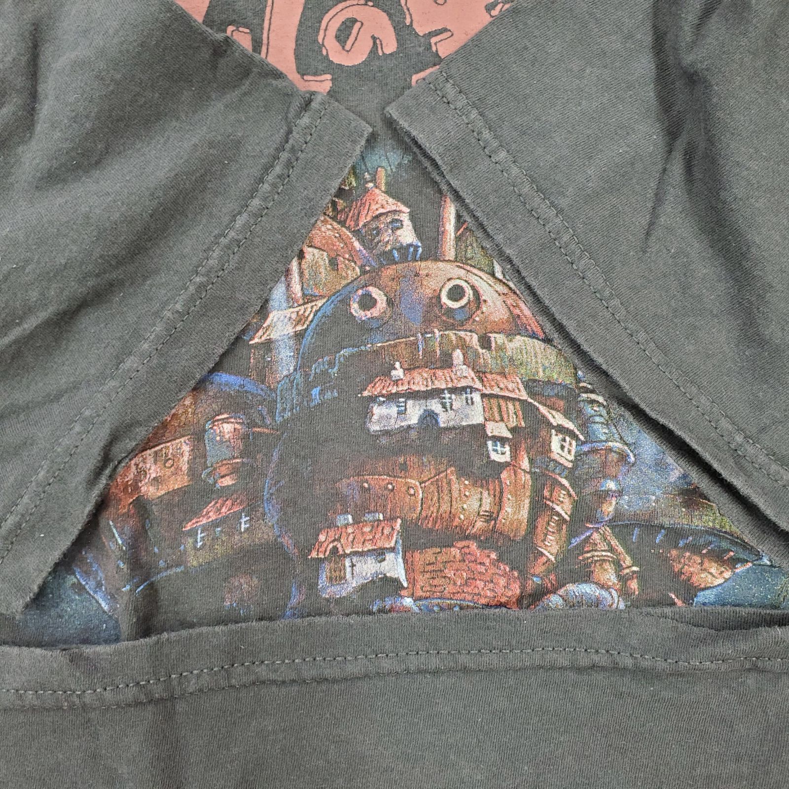00s ハウルの動く城 Tシャツ スタジオジブリ ヴィンテージ アニメT