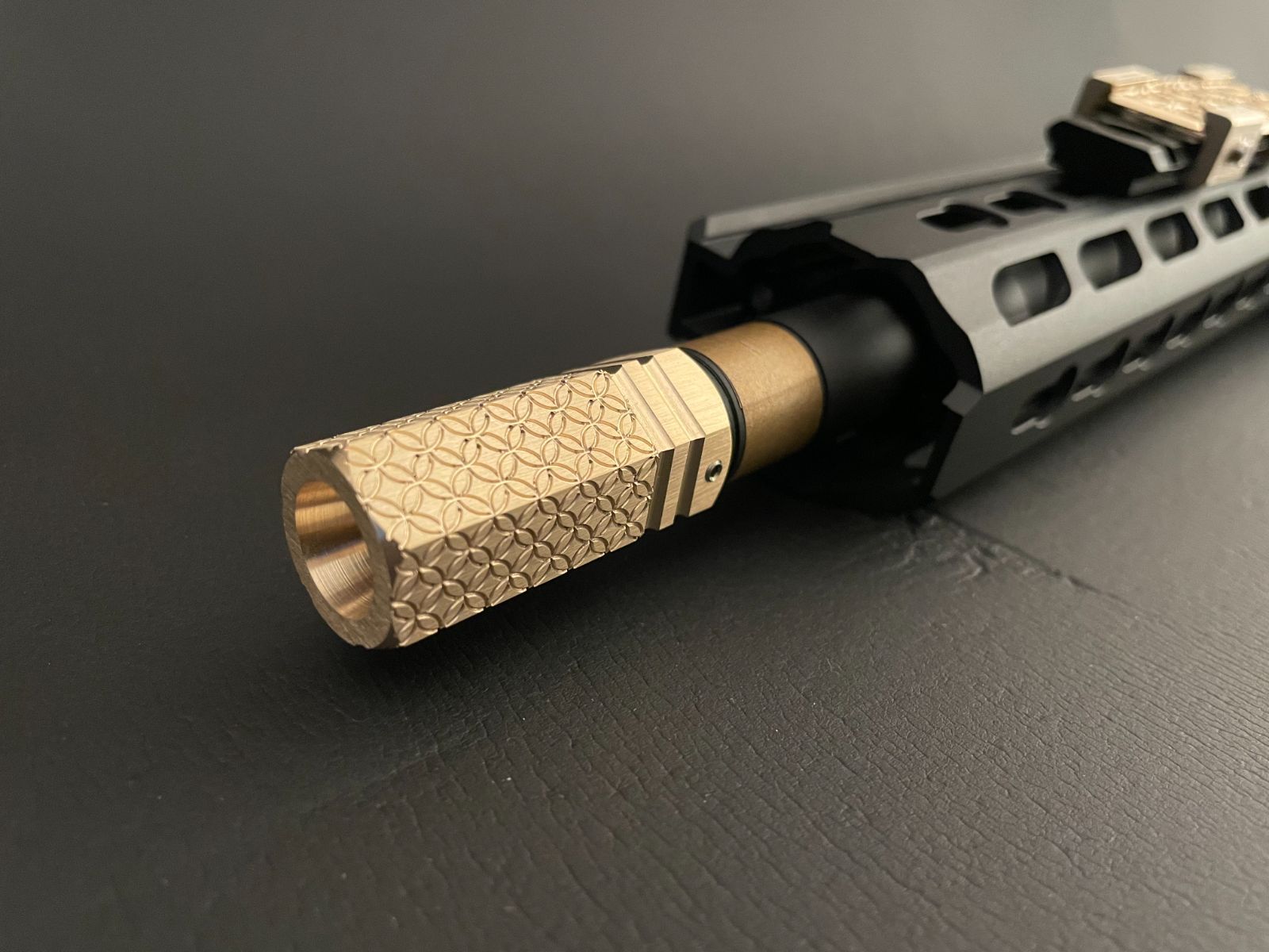 真鍮戦飾 素地 七宝銃口 ハイダー 14mm 逆ネジ Amazon | 真鍮戦飾 七宝銃口 ハイダー マズル 14mm 逆ネジ対応
