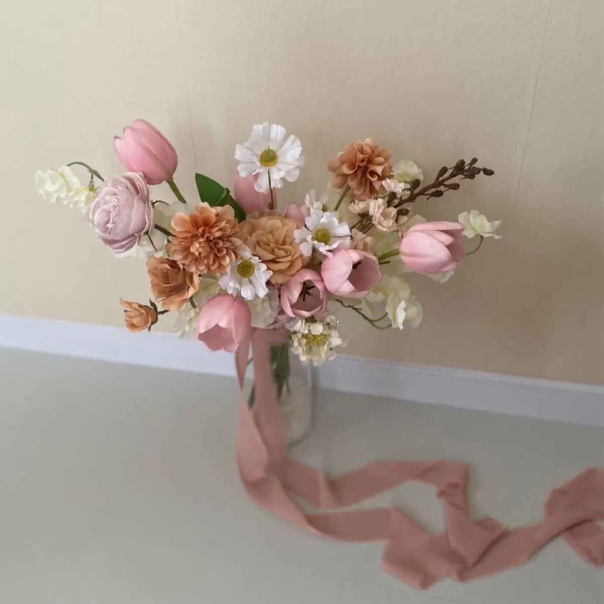 juri様オーダーブーケ※ブーケ・ブートニアセット（造花　アーティフィシャルフラワー）