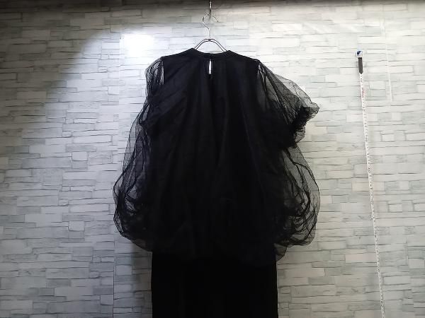 COMME des GARCONS NoirKeiNinomiya コムデギャルソン ノアールケイニノミヤ 3J-T009 BLACK TULLE  DRESS チュール ワンピース サイズM - メルカリ