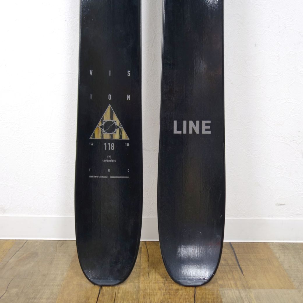 未使用 ライン LINE VISION 118 ビジョン 175cm 2021-22モデル オールマウンテン パウダー スキー 板のみ アウトドア 未使用 ライン LINE VISION 118 ビジョン 175cm 2021-22モデル