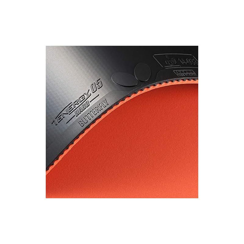 BUTTERFLY テナジー０５ 黒 ブラック トクアツ 卓球ラバー バタフライ テナジー05黒トクアツ テナジー80赤トクアツ
