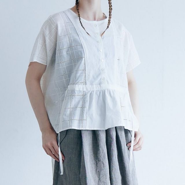 レディース 【再入荷】MAGALI | ガーメントダイ・コットンレース 