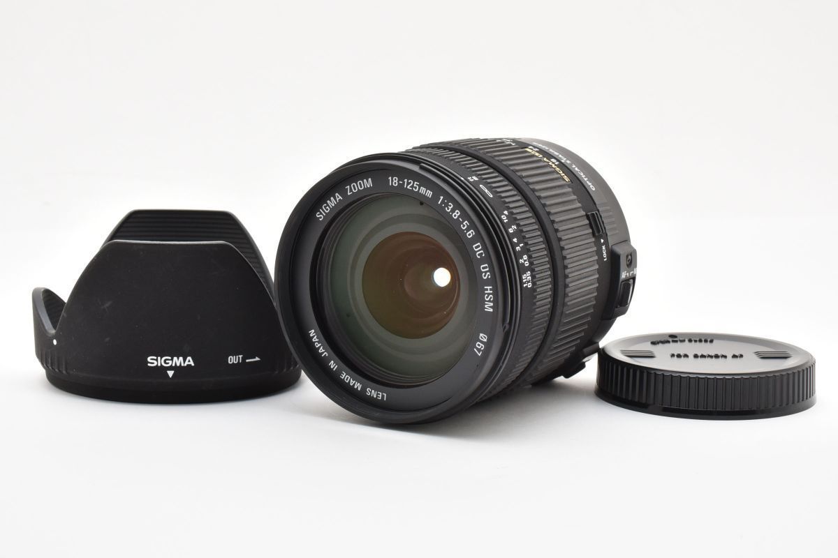 実用 シグマ SIGMA DC 18-125mm F3.8-5.6 OS HSM キヤノン Canon YM4618 28