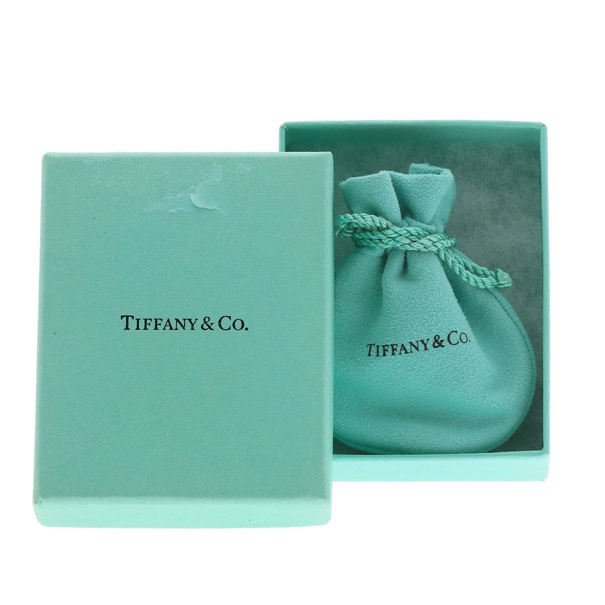 【TIFFANY&Co.】メトロホースシューネックレス K18WG ダイヤモンド TIFFANY&Co. ティファニー メトロホースシュー ネックレス K18WG
