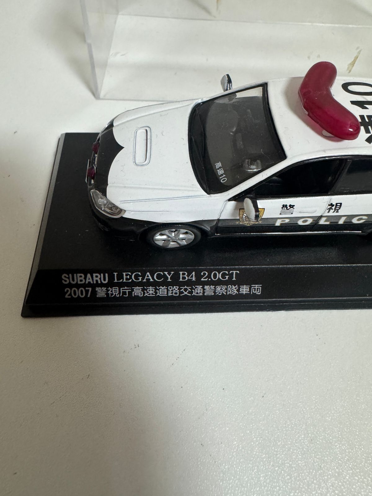 レイズ1/43 ミニカー。警視庁交通部交通機動隊車両。スバルレガシィ。 レイズ】 1/43 スバル レガシィ B4 2.5GT 2014 高知県警察交通部