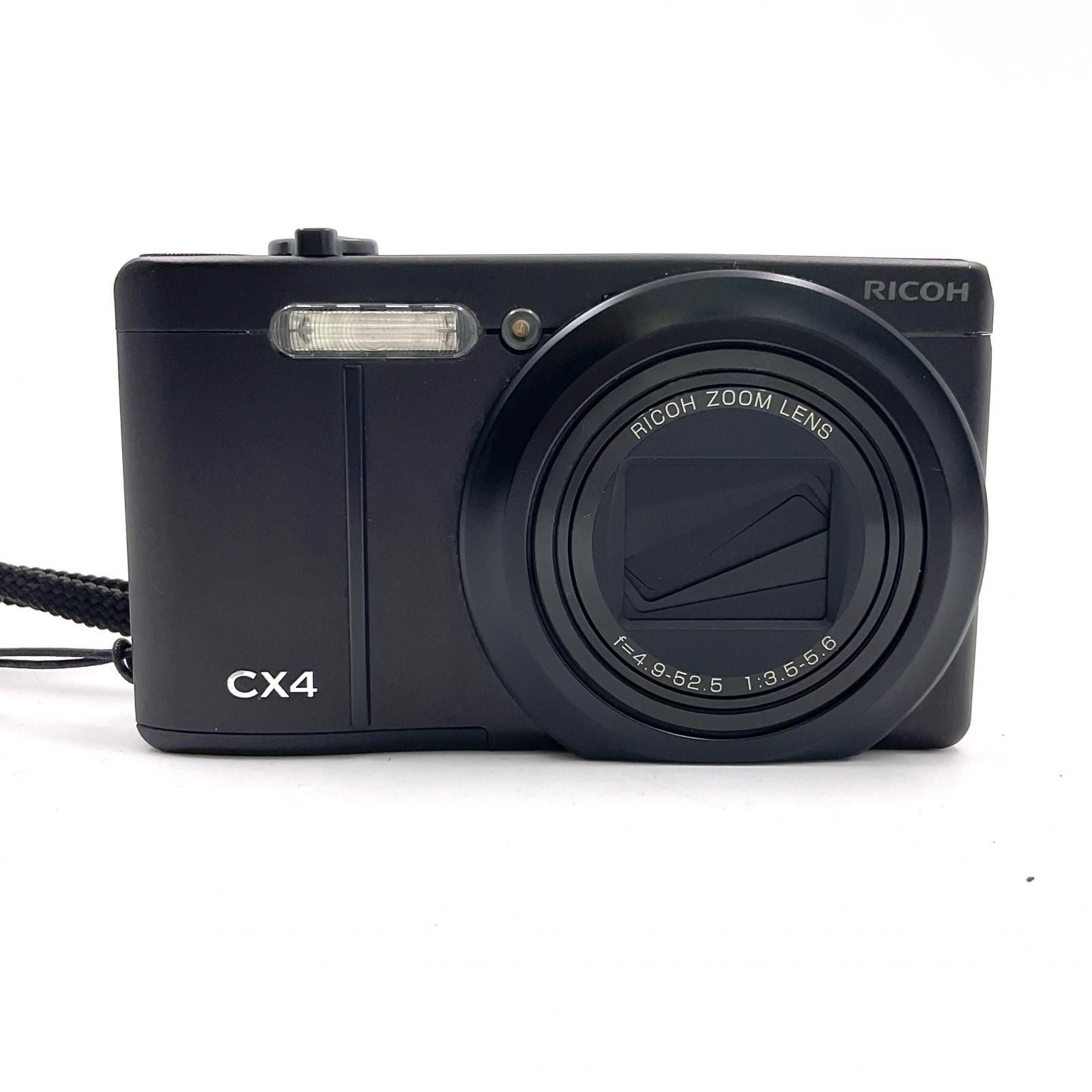 RICOH コンパクトデジタルカメラ CX4 [ブラック] 【全額返金保証