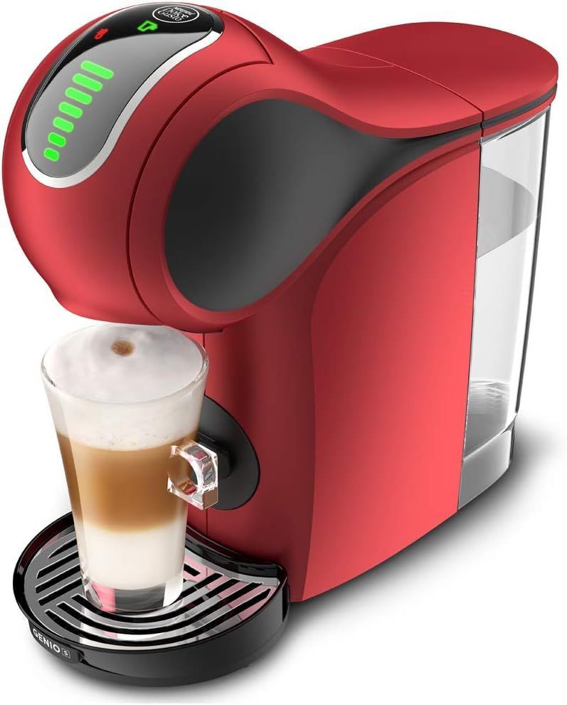 ネスカフェ ドルチェ グスト GENIO S ジェニオ エス 800ml レッド メタル コーヒーメーカー 本体 赤 オートストップ EF1058RM 父の日 ネスレ