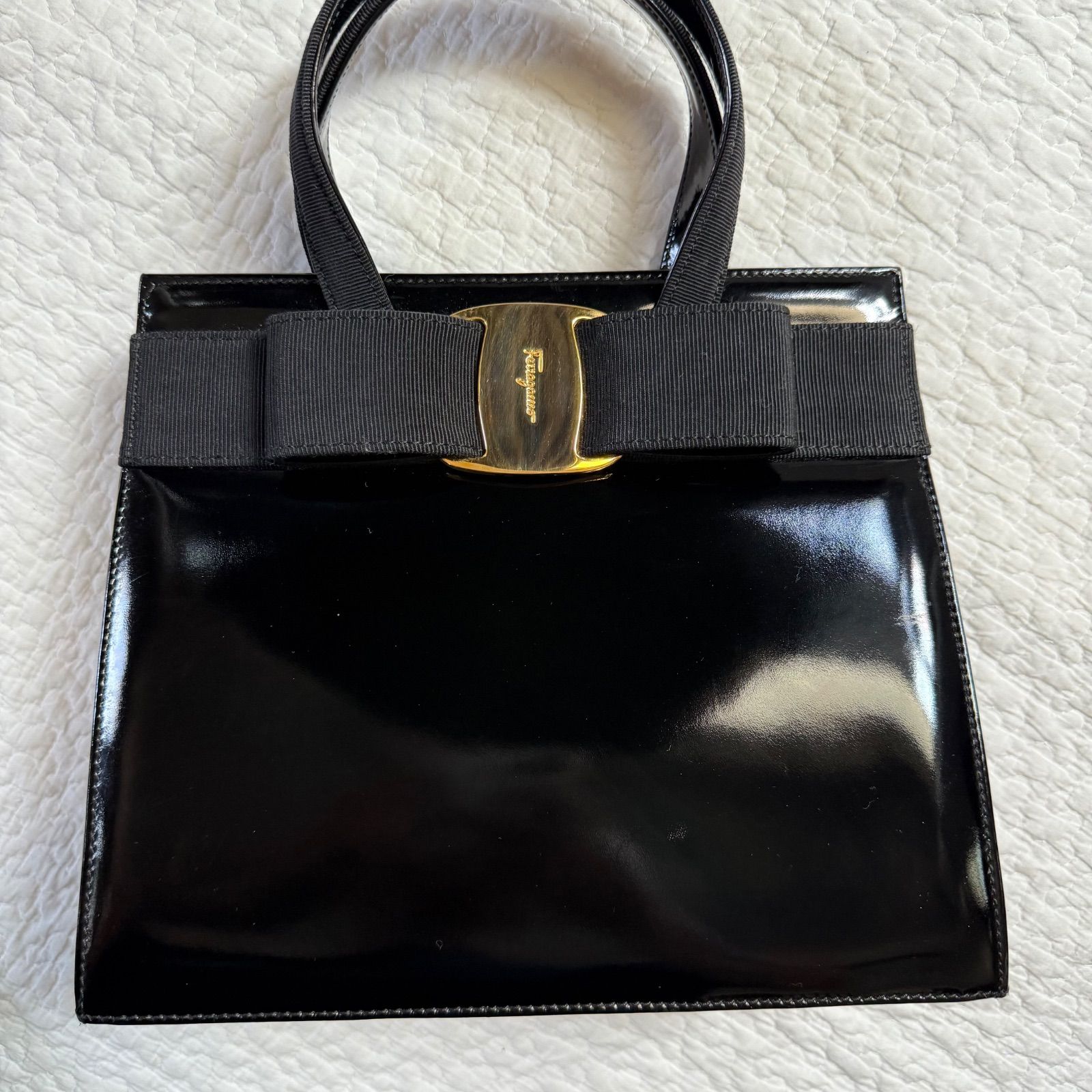 美品 SalvatoreFerragamo サルヴァトーレフェラガモ 2way ショルダー 