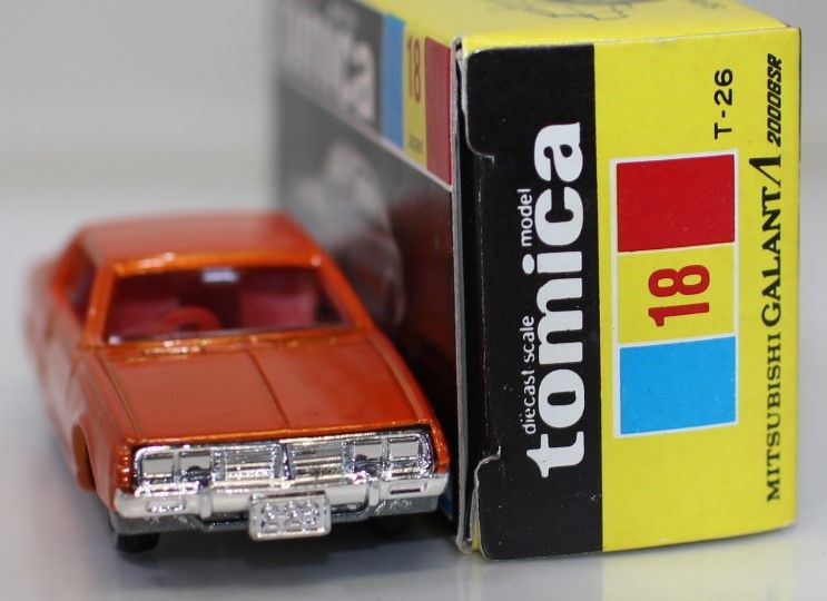 トミカ黒箱 N18 ギャランラムダ トミカ 黒箱ギャランラムダ/オレンジ