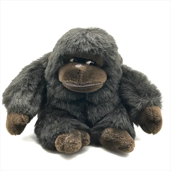 良品 HIROKUN HOUSE gorilla ゴリラ ぬいぐるみ 親子セット レトロ 蝶