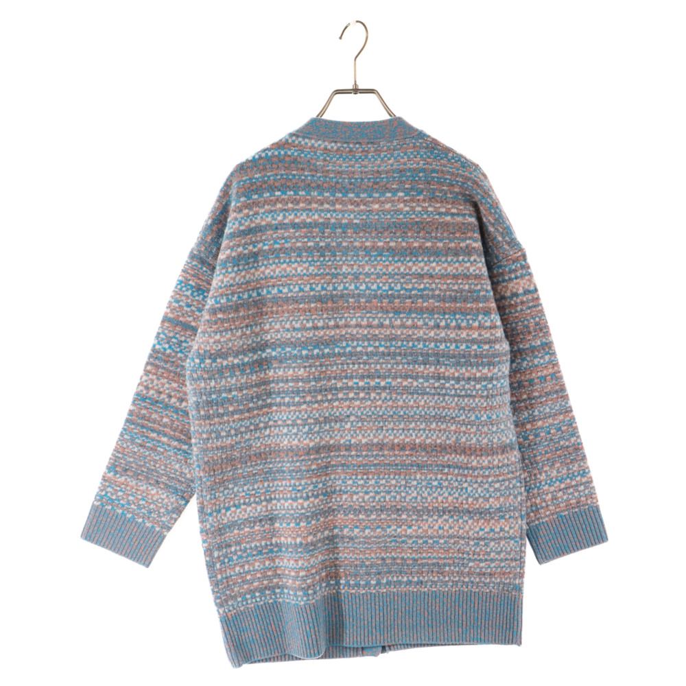 LOEWE (ロエベ) Crochet Knit Cardigan アナグラム ロゴ刺繍 かぎ針 