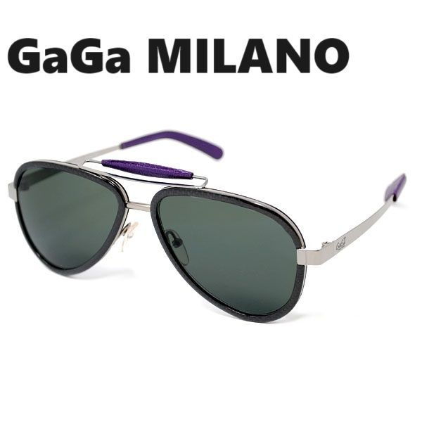 GaGa MILANO ガガミラノ LU54TCSHVTN-VIOLET サングラス ユニセックス