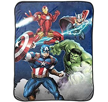 Marvel アベンジャーズ 2 プラッシュ 50 × 60インチ スロー S JF29664ECD