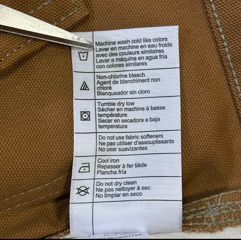 新品未使用 carhartt ダブルニー ダックパンツ ワイド baggy 極太 34