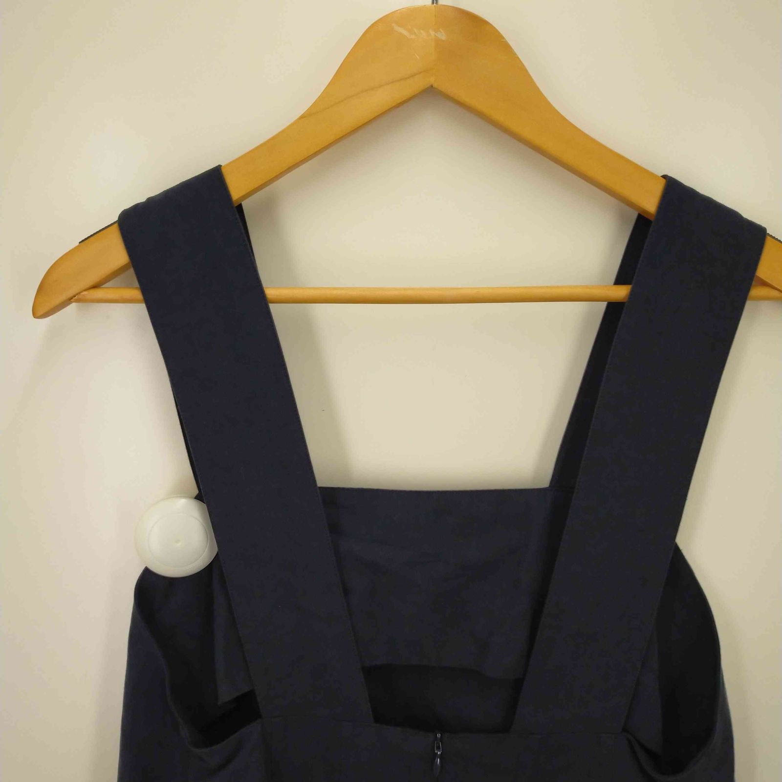 MARGARET HOWELL◇Wide Strap Pinafore Dress/2/コットンリネン