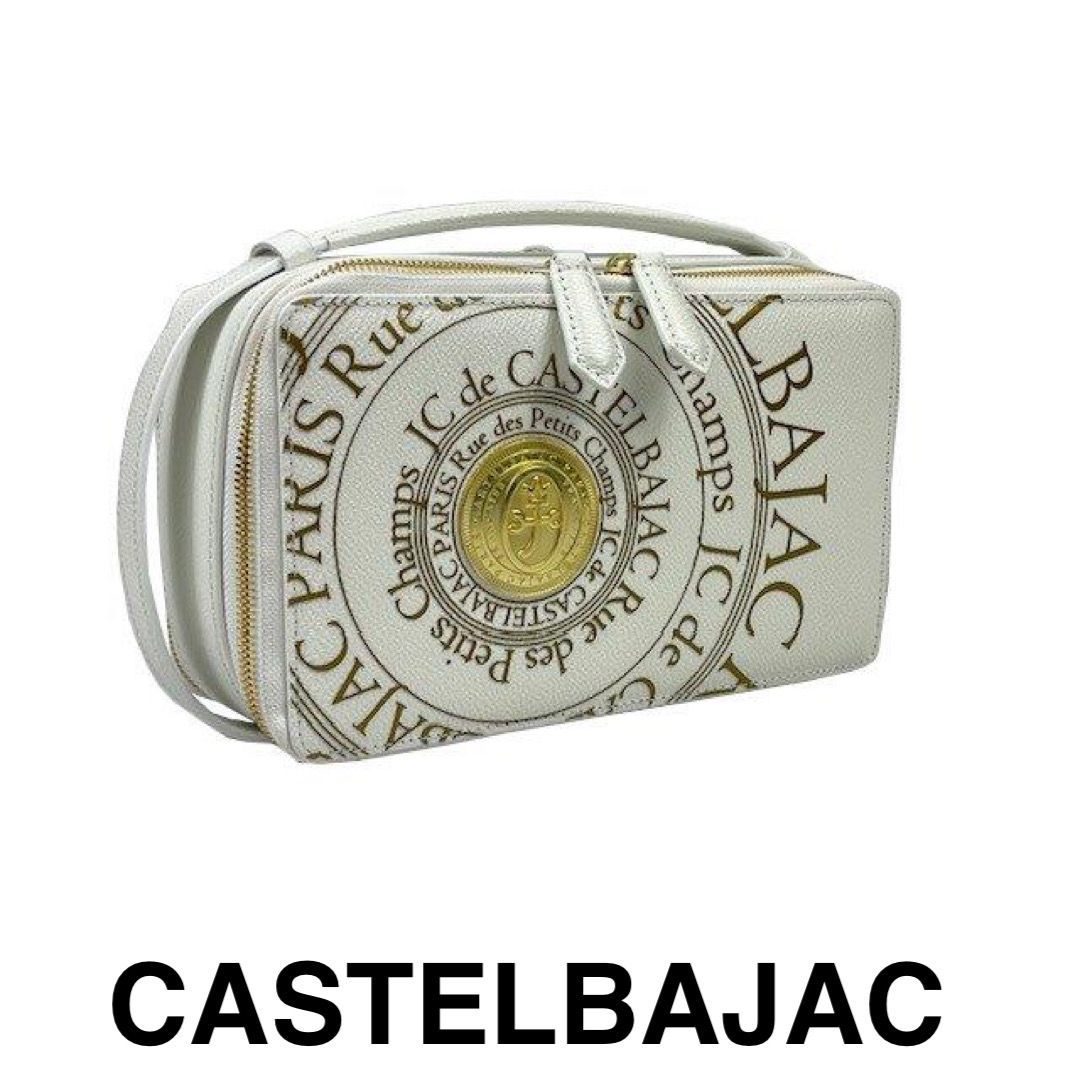 カステルバジャック CASTELBAJAC 2WAYセカンドバッグ 077222-1 シロ