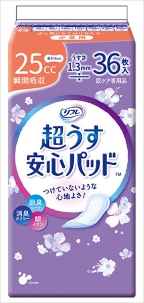 まとめ買い-18点セット リフレ 安心パッド スーパーライト ３６枚 リブドゥコーポレーション 生理用品