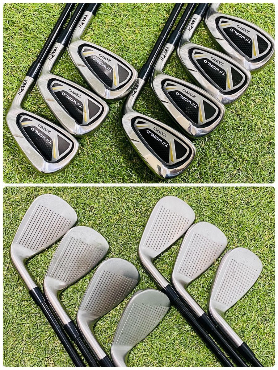 良品】ホンマ ツアーワールドゼロ 2021 メンズゴルフセット 13本 SR