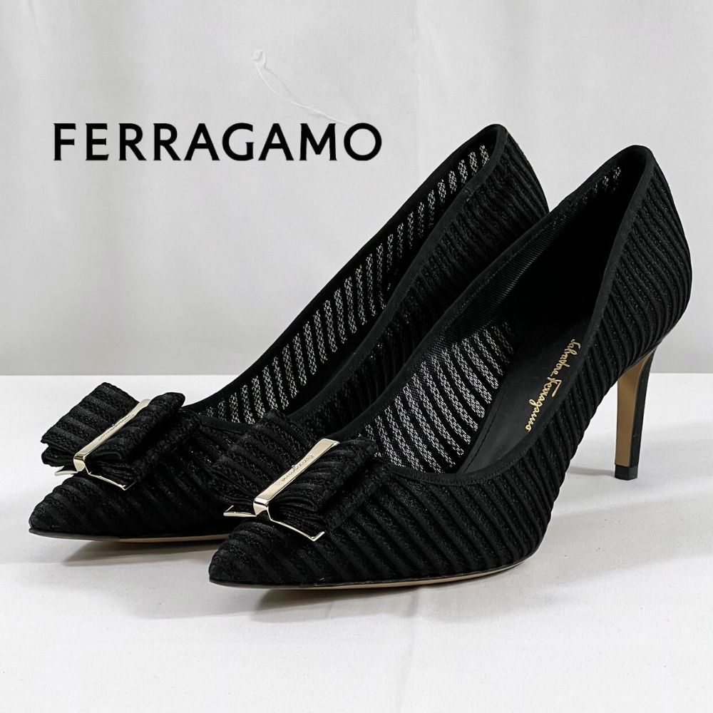 限定セール】新品・未使用 FERRAGAMO フェラガモ パンプス 7cmヒール