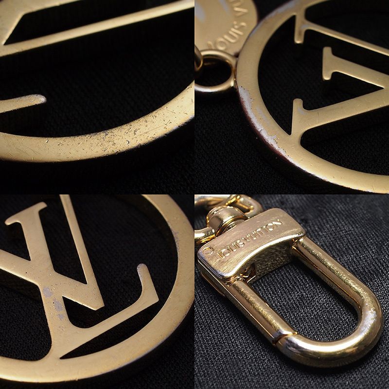 ルイヴィトン ポルトクレ LVサークル キーリング チャーム M68000 LOUIS VUITTON - ルイ・ヴィトン LOUIS VUITTON ポルト クレ LV