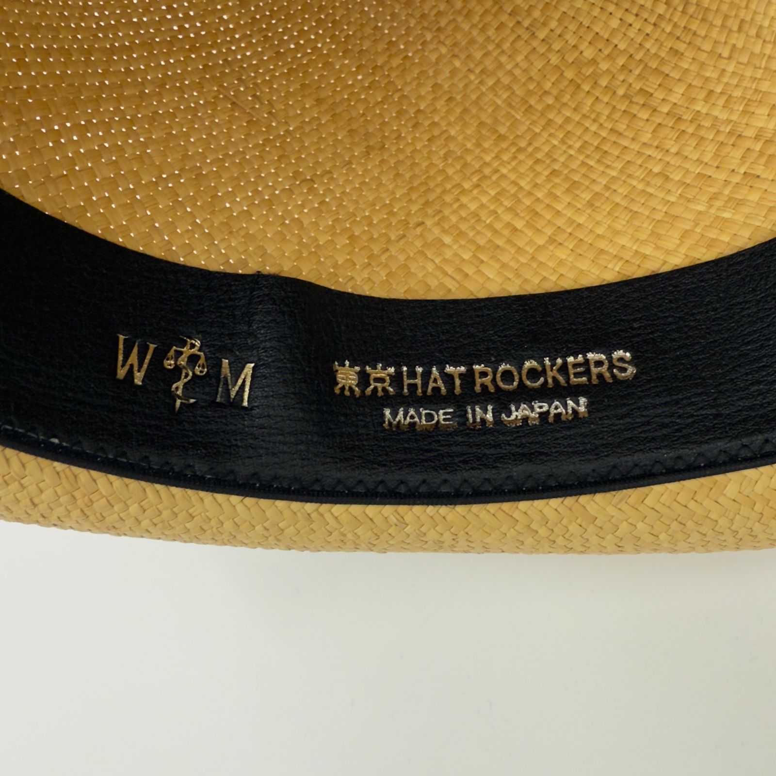 【レア】WACKO MARIA× 東京ハットロッカーズ　中折れハット WACKOMARIA ワコマリア × 東京ハットロッカーズ パナマハット