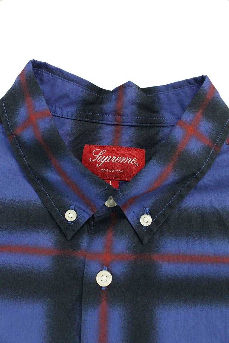 シュプリーム 21SS Spray Tartan Shirt スプレータータン長袖シャツ