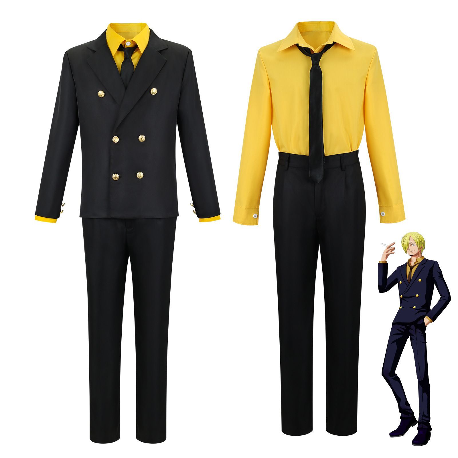 ワンピース ヴィンスモーク·サンジ コスプレ衣装 Vinsmoke Sanji コスプレ ONE PIECE コスプレ道具 ステージ服 コスチューム  イベント 仮装 学園祭 文化祭 ハロウィン 舞台 演出服 演劇 撮影 - メルカリ