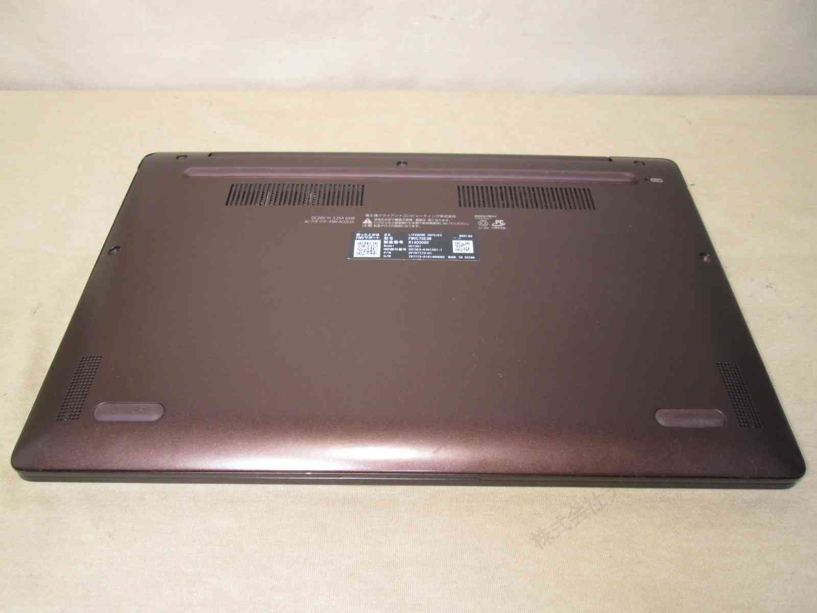 富士通 FMV LIFEBOOK CH75/E3【Core i5 1135G7】HDMI ジャンクPC