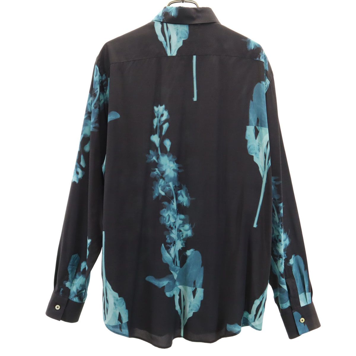 【美品】Paul Smith ポールスミス 半袖開襟シャツ ひまわり Mサイズ Paul Smith ポールスミス 22ss ひまわり 綿麻 アロハシャツ