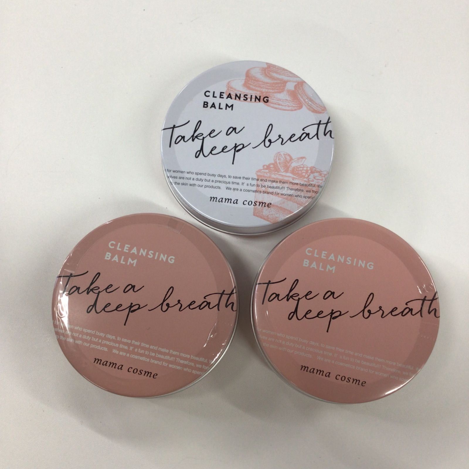 mama cosme ママコスメ クレンジングバーム 60g 3個セット G1120 K