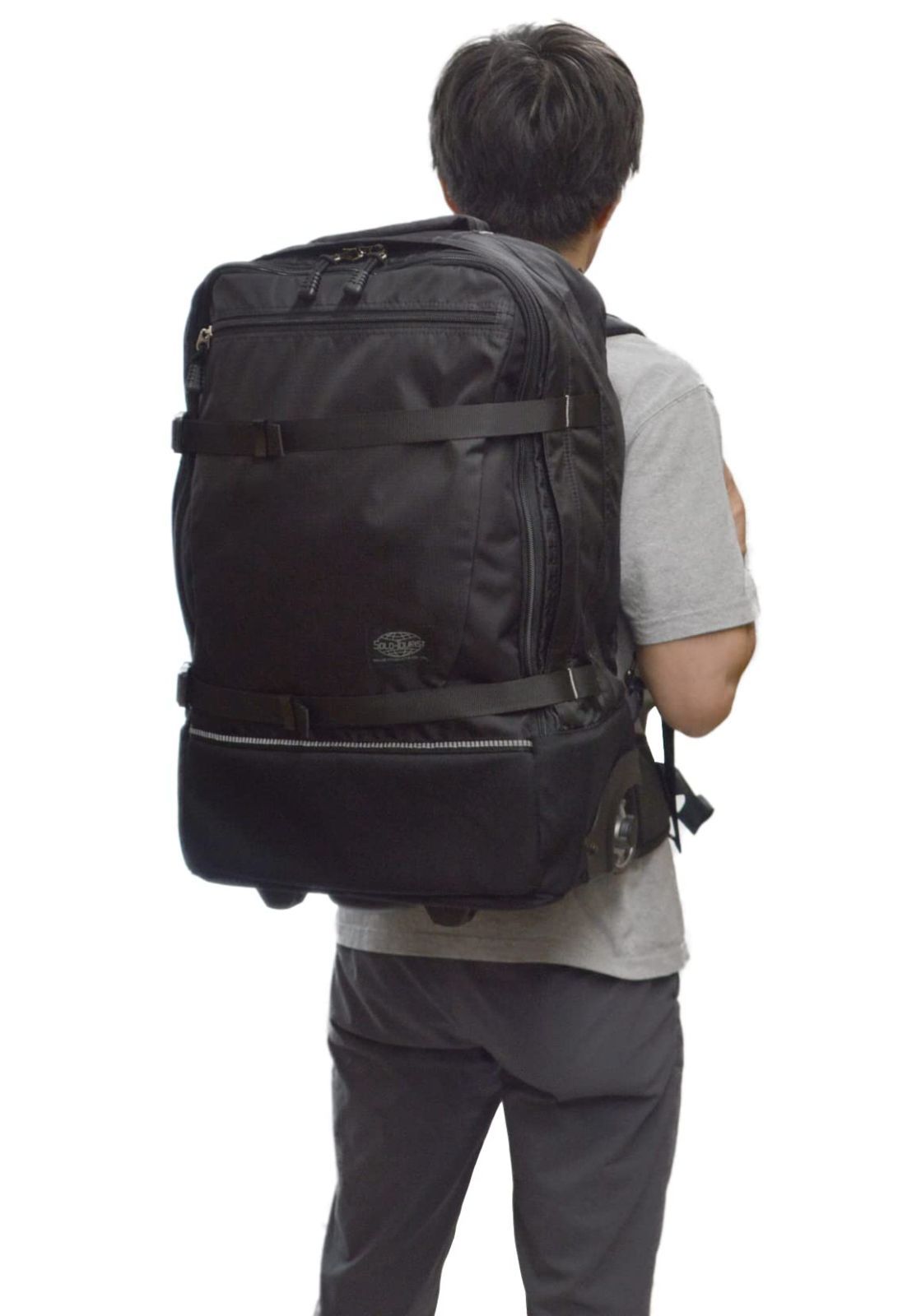 フリー旅行 旅行バッグ スーツケース 大型リュック キャリーバッグ 大容量 リュックキャリー 拡張 機内持ち込み アブロードキャリー43リットル 3ウェイキャリーバック 43L ソロ ツーリスト