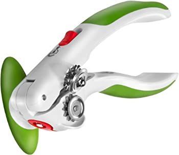 (Lock N' Lift Green) - ZYLISS Lock N' Lift Can Opener with Lid Lifter Magnet Green
