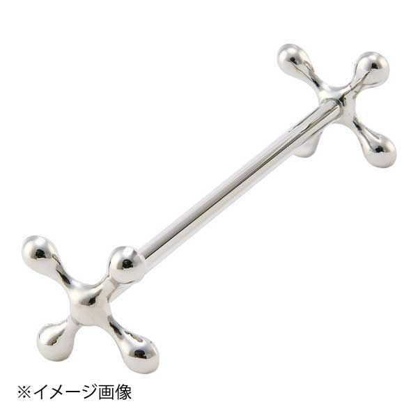 浅川製作所 十字ナイフレスト 代用ロジウムメッキ ロング7920L 10pcs