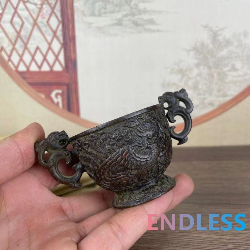 香炉 龍 鳳凰 置物 オブジェ 竜 ドラゴン 不死鳥 火の鳥 清朝