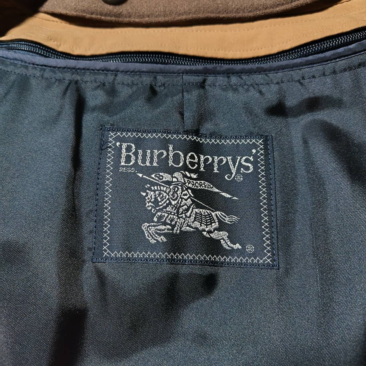 ▽2/26値下げしました▽激レア Burberrys ステンカラーコート ダブル