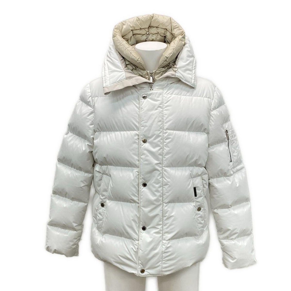 MOORER(ムーレー) ダウンジャケット サイズ48 XL メンズ美品 - 白 長袖 