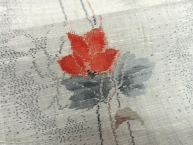 平和屋着物▽上質な紬 枝花文 正絹 逸品 未使用 AAAY0039zg - メルカリ 