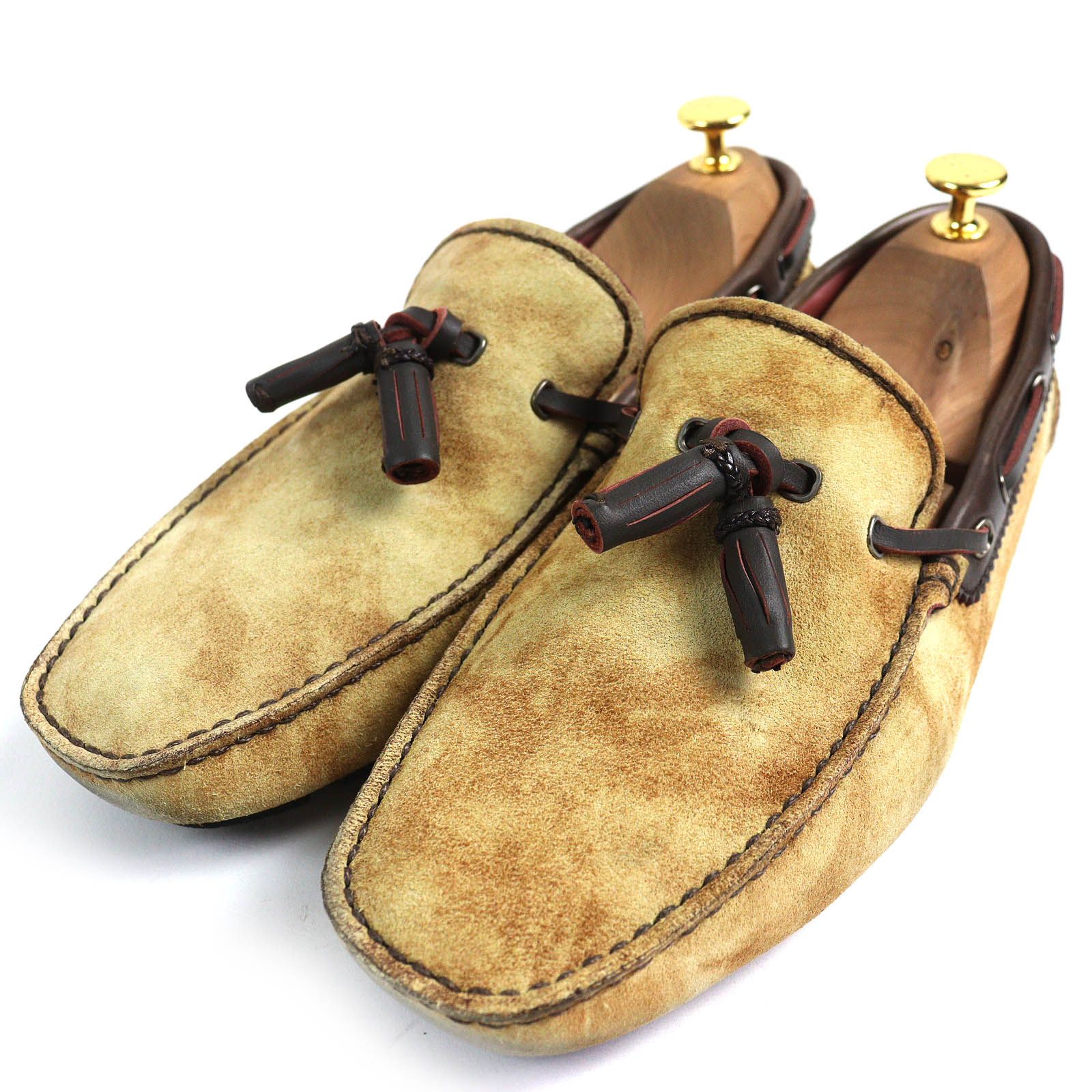 ドンドン見直し】美品△Berluti ベルルッティ スウェードレザー  