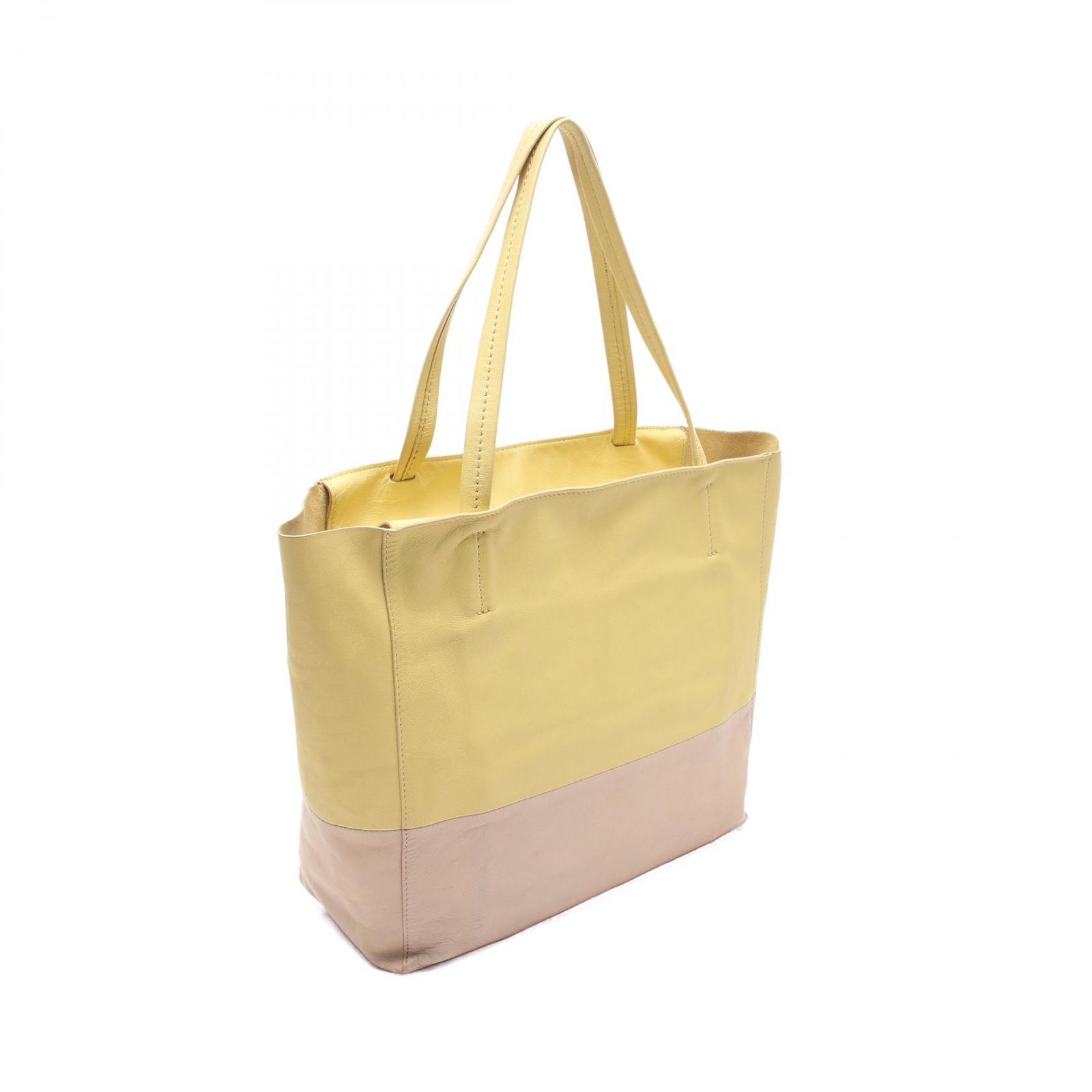 CELINE】トートバッグ ホリゾンタルカバ 柔らかレザー ベージュ