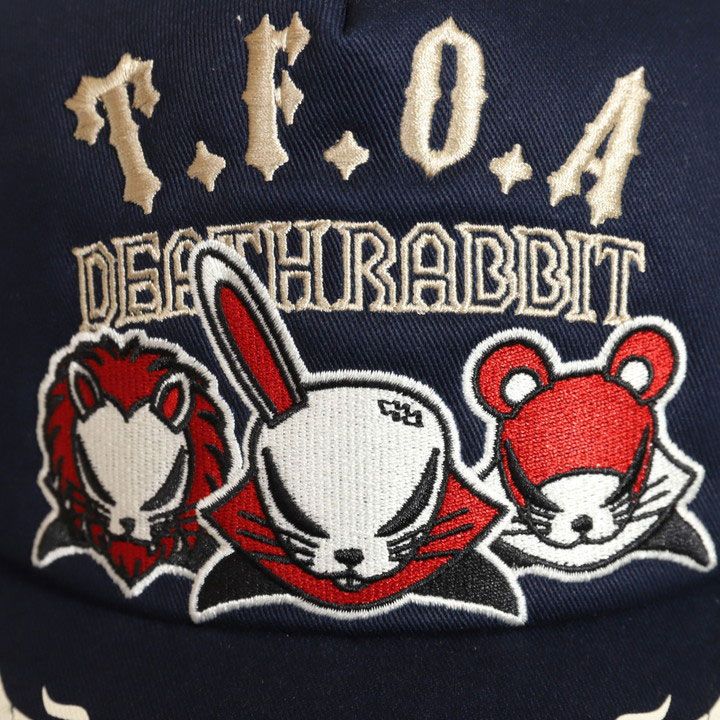 クローズ WORST T.F.O.A DEATH RABBIT ツイルメッシュキャップ