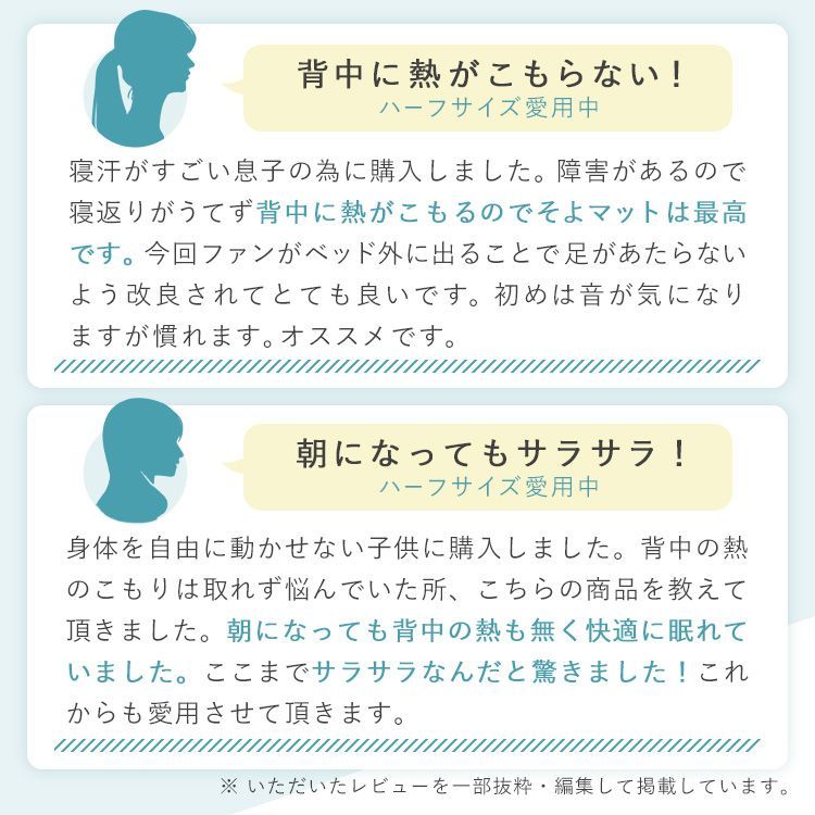 ファン付マット