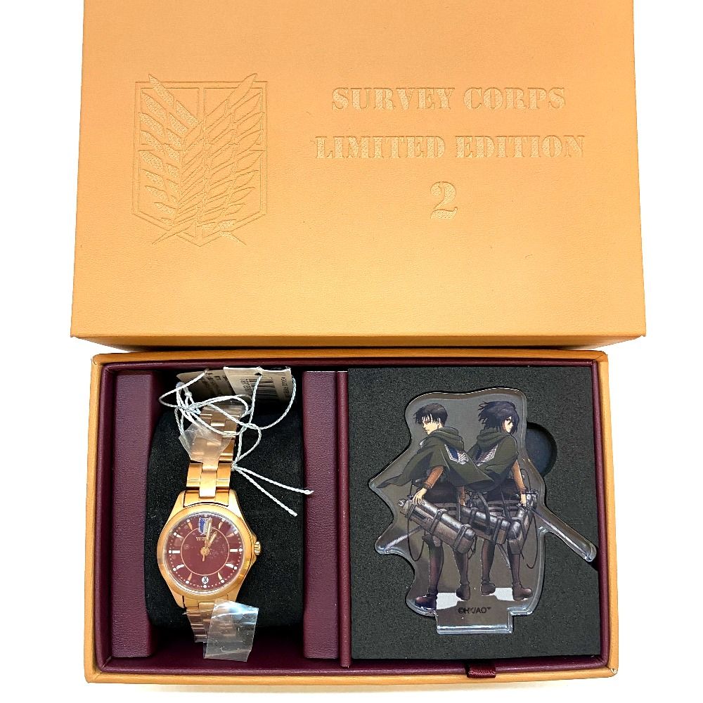 進撃の巨人コラボ・世界1200本限定販売 ❗️SEIKO・WIRED SEIKO WIRED
