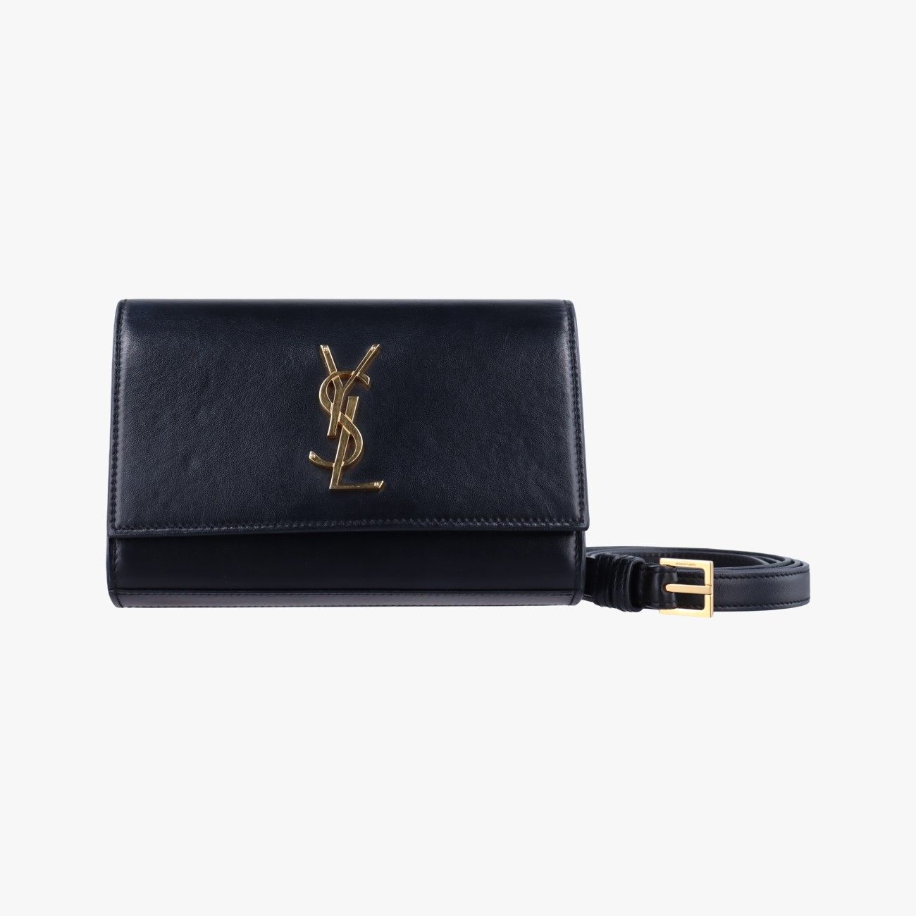 イヴサンローランYves Saint Laurentケイトブラックレザー534395ALM.534395.0718