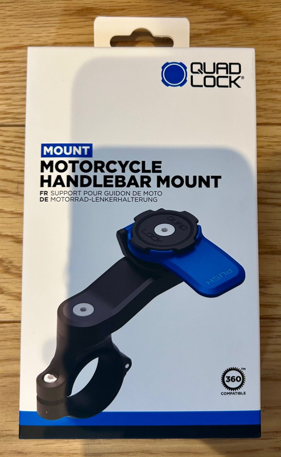 未開封 QUAD LOCK Motorcycle Handlebar Mount FFCRYSTALESIA_COM