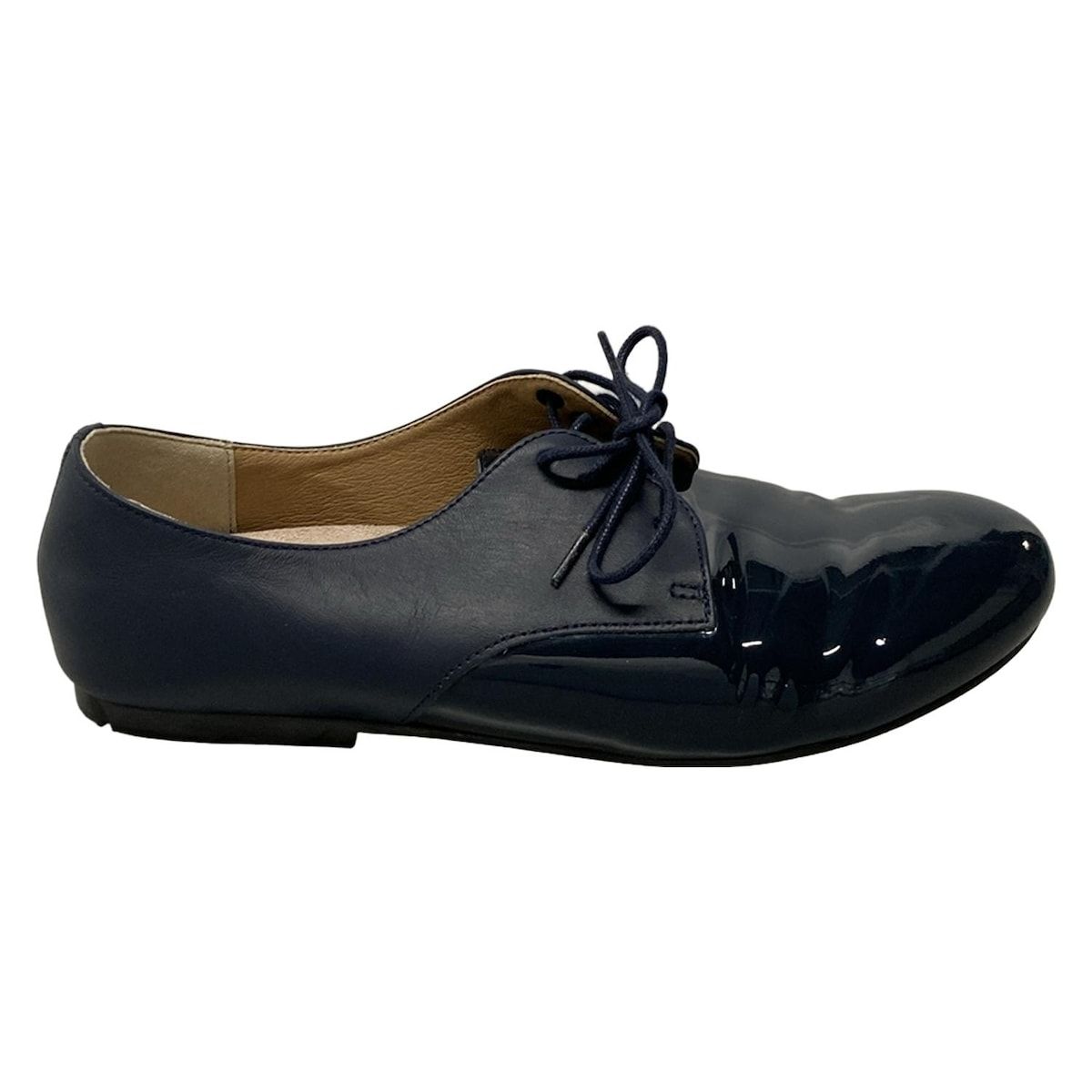 ✨極美品✨ ビルケンシュトック ソーンダース フラット レースアップ エナメル BIRKEN STOCK(ビルケンシュトック) フラットシューズ 39