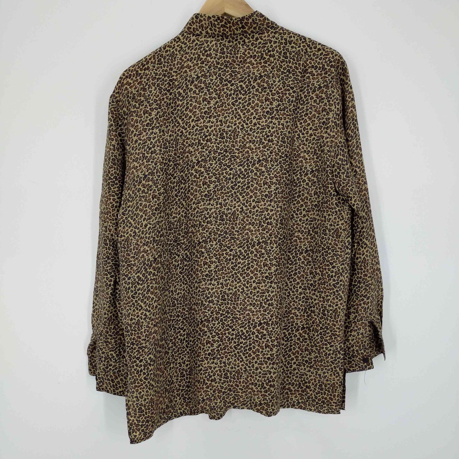 アンナ アンド フランク anna and frank レオパード柄 シルク L/S 